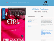 Tablet Screenshot of muslimfiction.com